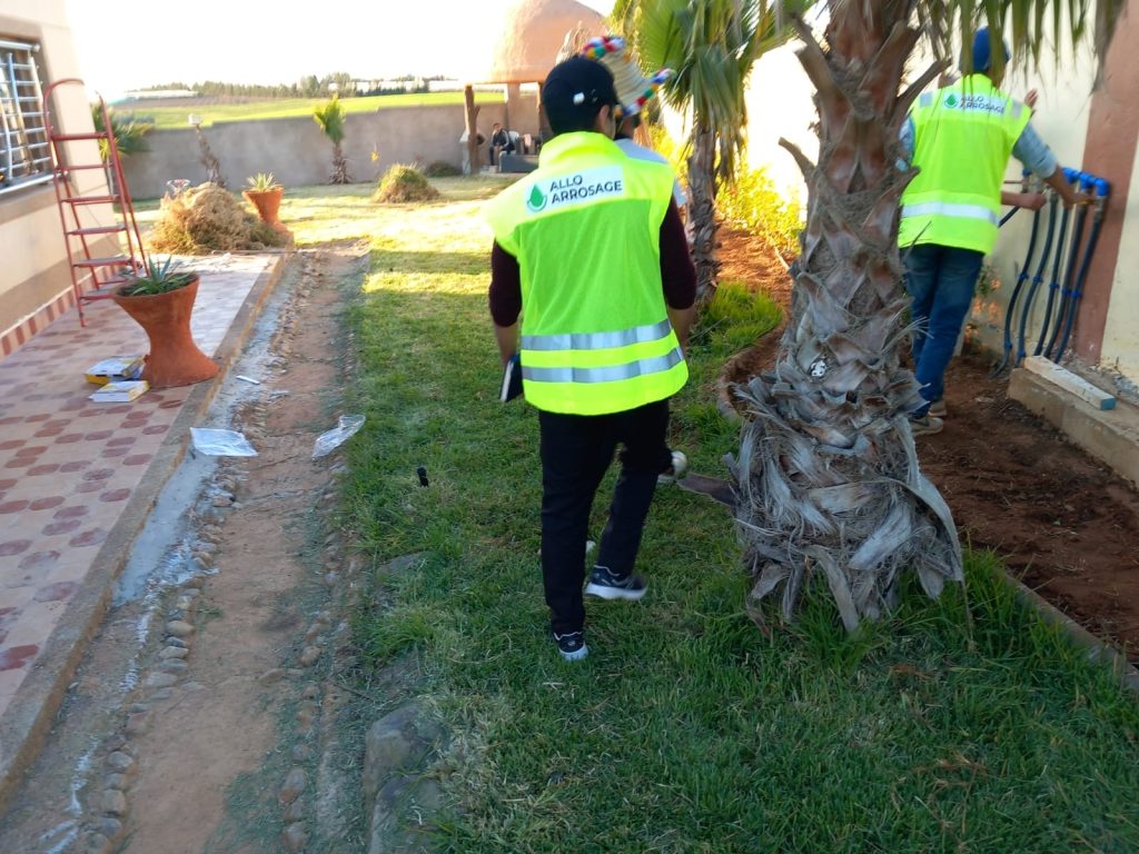 arrosage automatique dans la ville de casablanca-